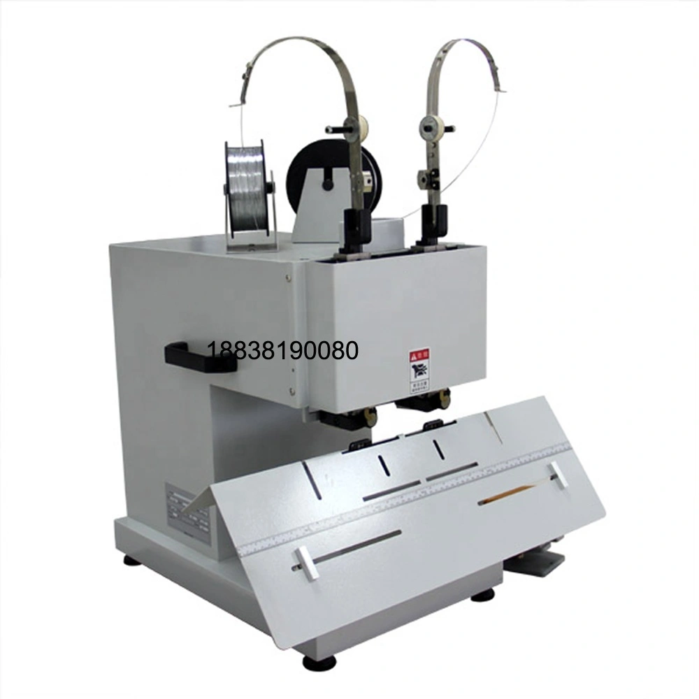 ダブルヘッドワイヤーステッチングマシンブックステッチングマシン紙ステッチングマシン 1