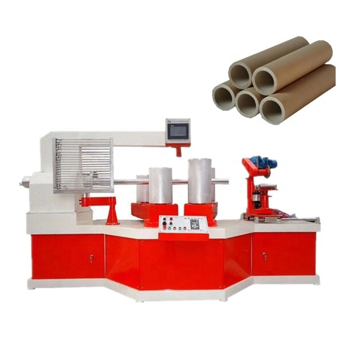 Máy làm cuộn ống lõi giấy xoắn ốc tự động 1