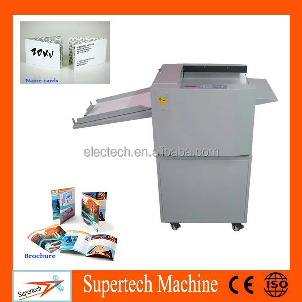 リニアミシン目/クロスミシン目折り機 1