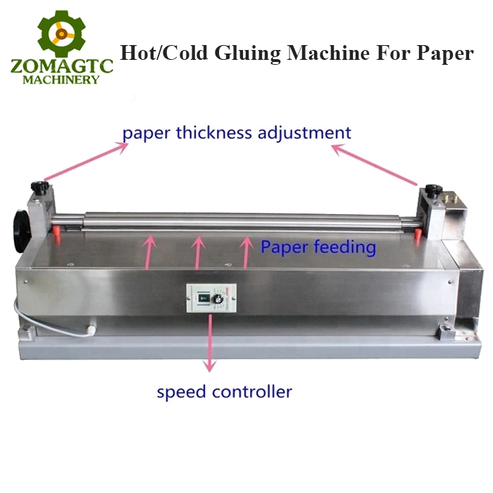 Zomagtc デスクトップ紙接着機ホットメルト接着機 1