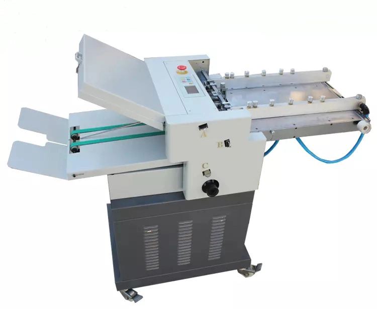 Zomagtc Paper Folder Letter Envelope Brochure Folding Machine For Sale 1