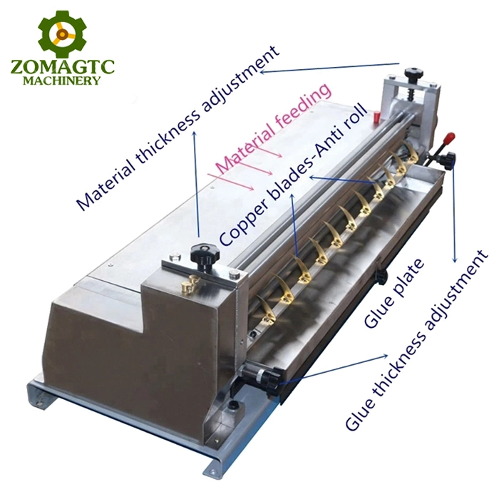 Zomagtc ゼリー接着剤が付いている熱い接着の自動フォルダー グルアー機械 1