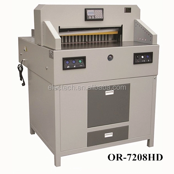 Zomagtc 7208HD A2 サイズデジタルヘビーデューティギロチン電動ペーパーカッターマシン 1