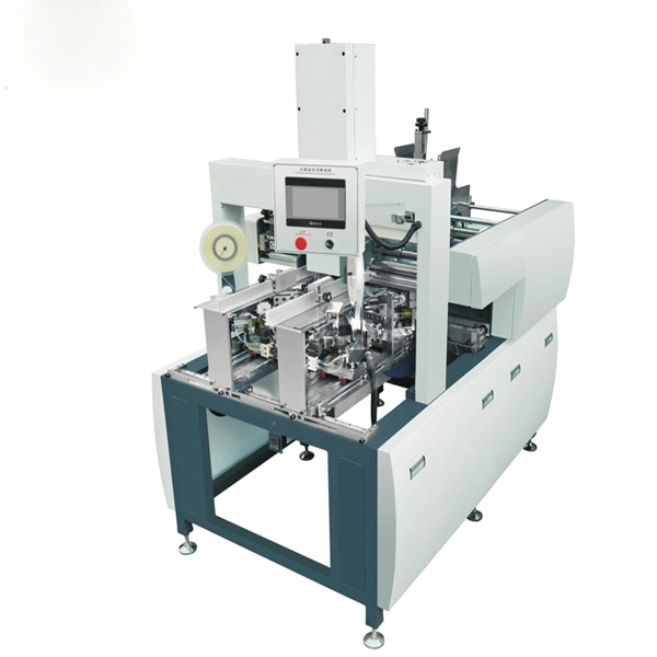 Ibinebenta ang Zomagtc Full Automatic Cardboard Paper Tape Box Corner Pasting Machine 1