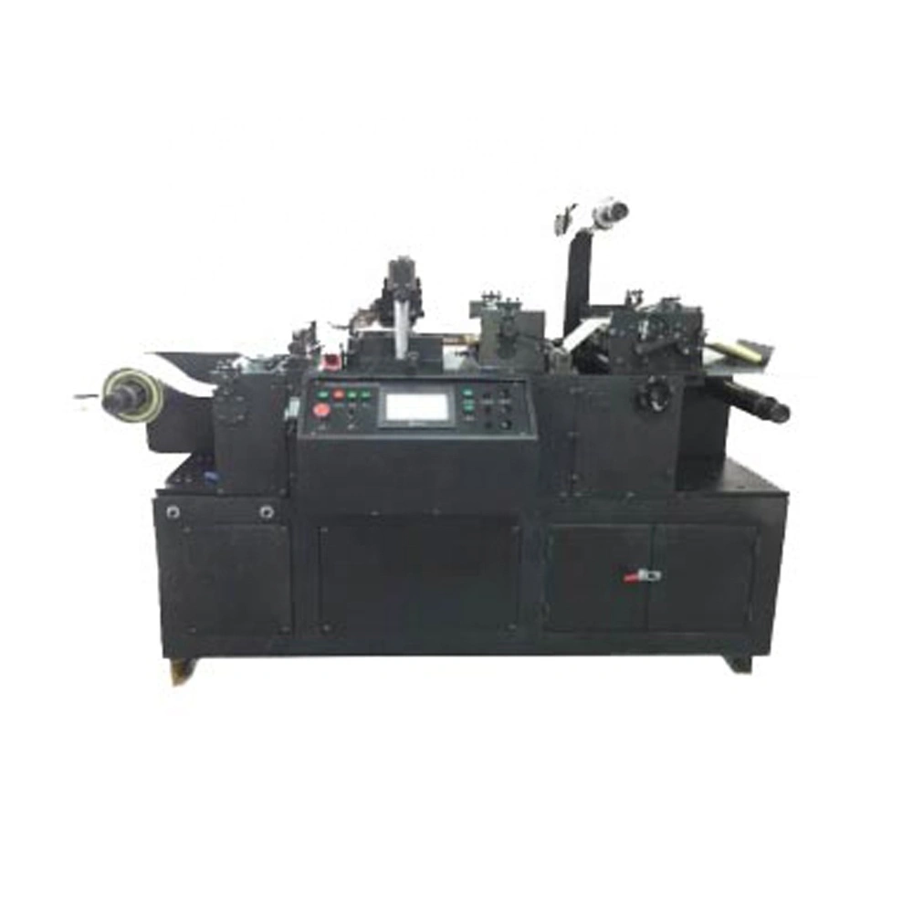 Automatic roll to roll and roll to sheet Flatbed holographic label die cutting machine 1