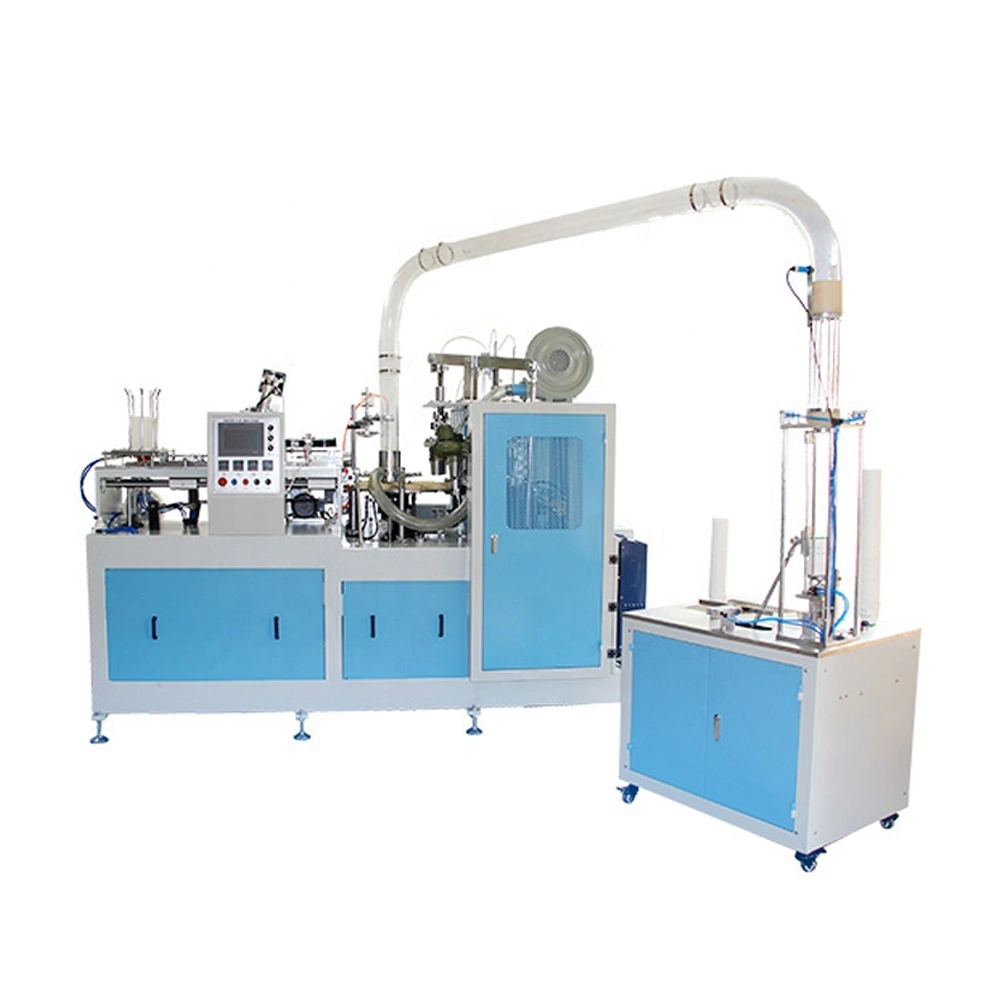 Precio de la máquina formadora de vasos de papel para bebidas frías y calientes desechables de 90 piezas en la India 1