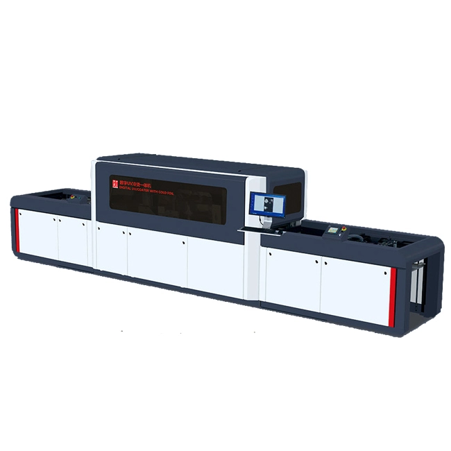 Máquina automática de laminación por puntos UV de papel sin plato Digital 1