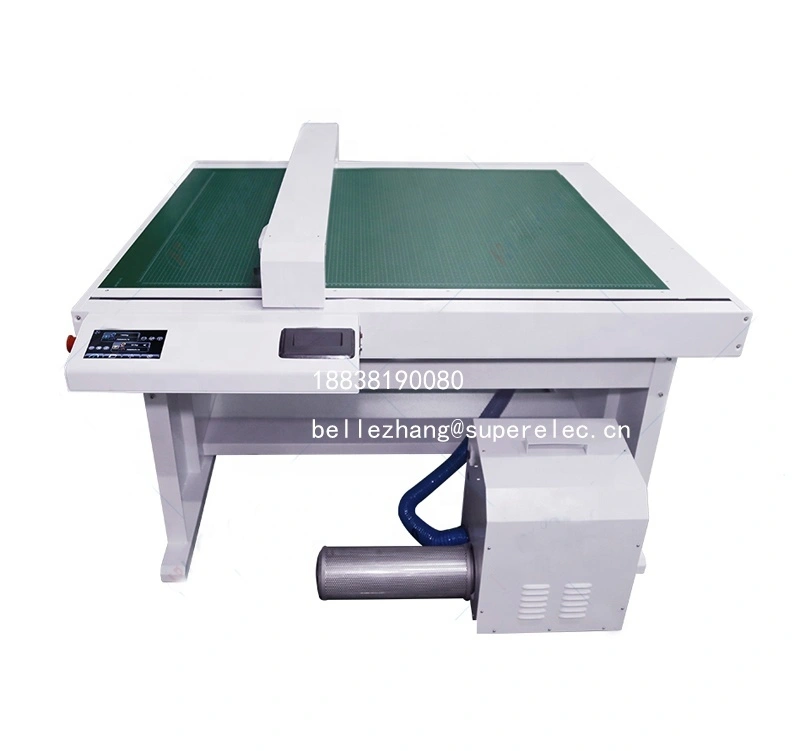 Máquina troqueladora de papel digital ST-99122, trazador cortador plano para cajas de cartón 1