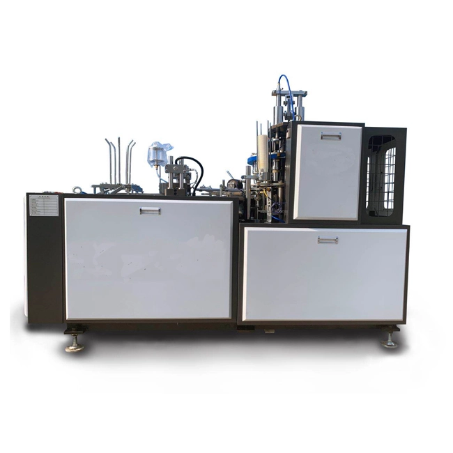 Máquina formadora de tazas de café y té de vidrio y papel automático 1