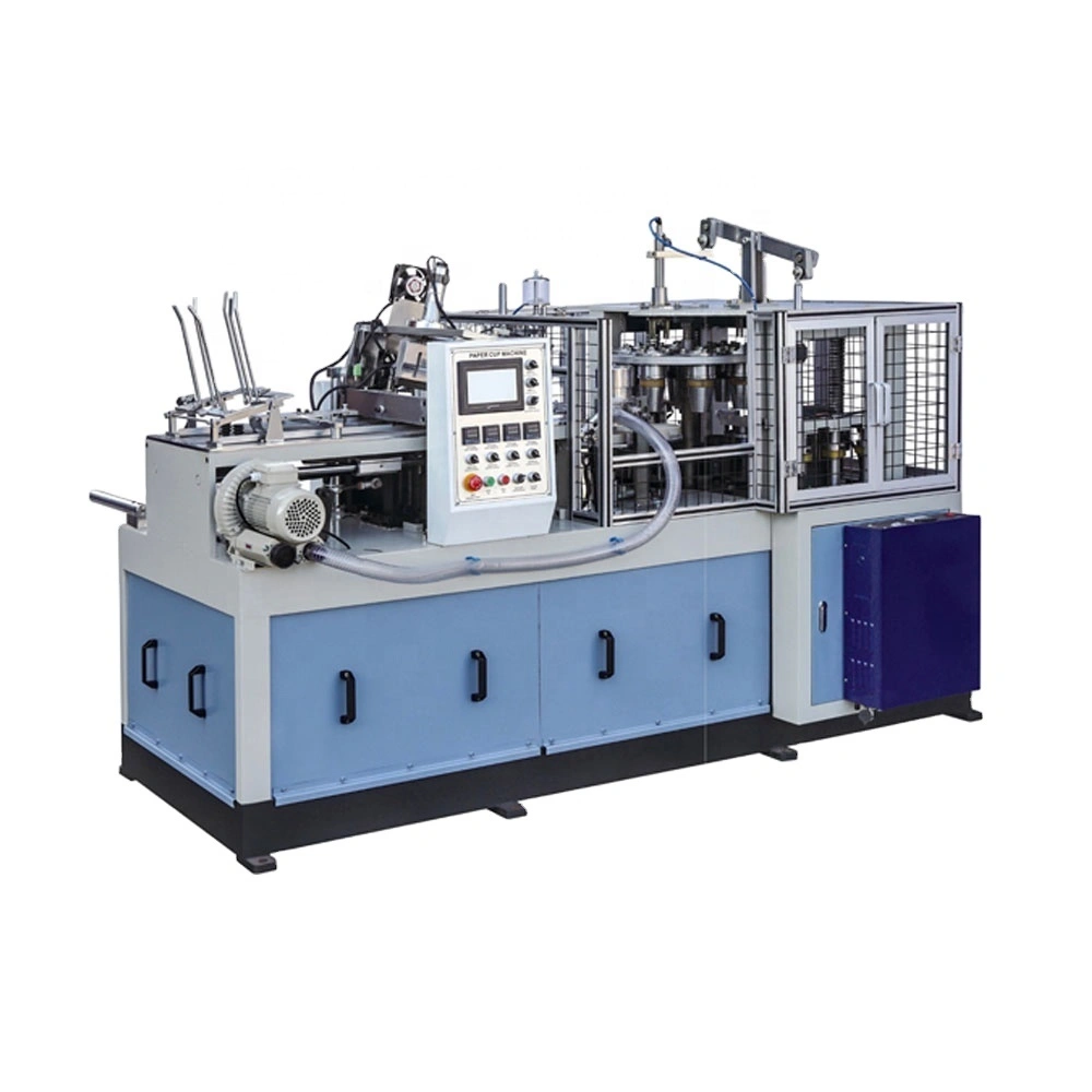 Máquina automática de fijación de fabricación de mangos de papel para vasos de papel 1