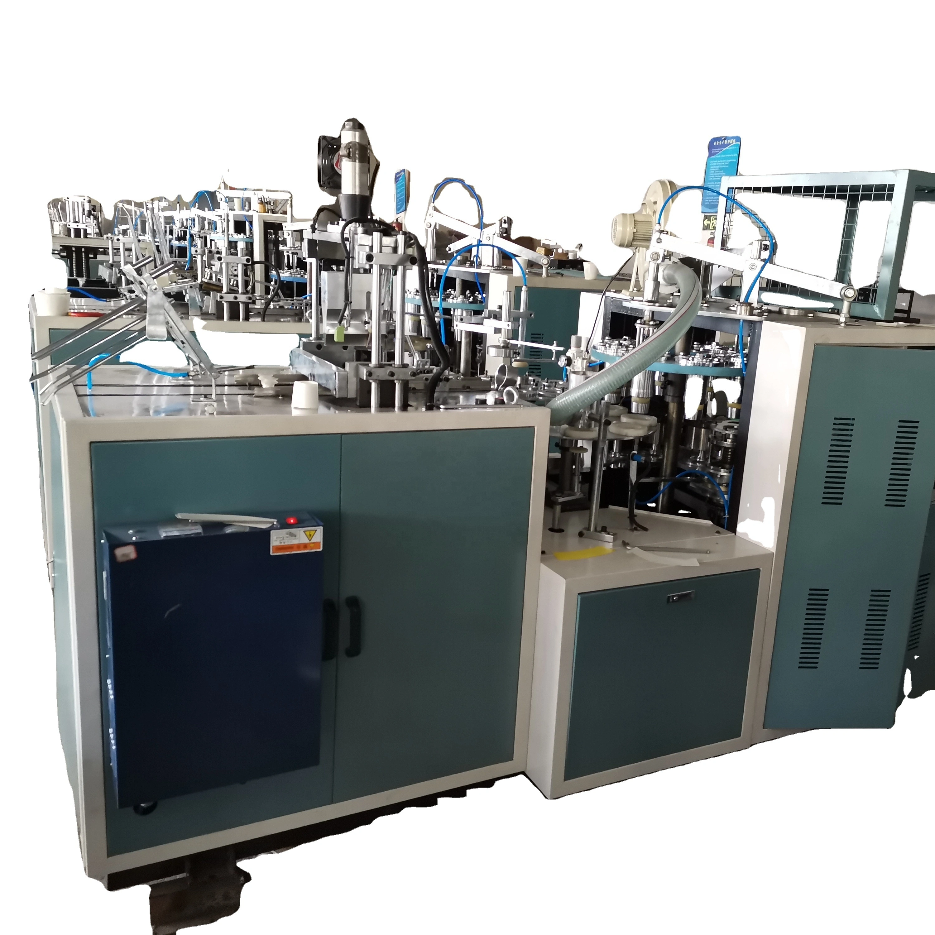 Máquina formadora automática de vasos de papel recubiertos de PLA desechables 1