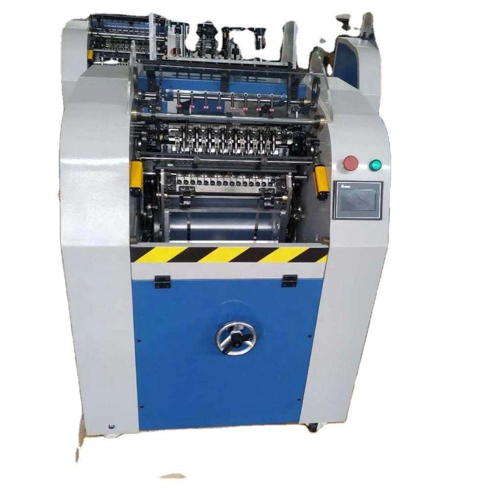 Máquina de coser de encuadernación de libros semiautomática A3 A4 para libros en bloque con CE 1