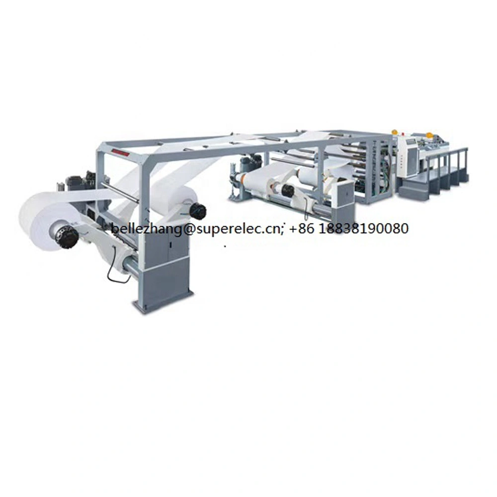 Máquina cortadora de rollo a hoja de alta calidad, cortadora de papel en rollo, máquina cortadora de carrete a hoja 1