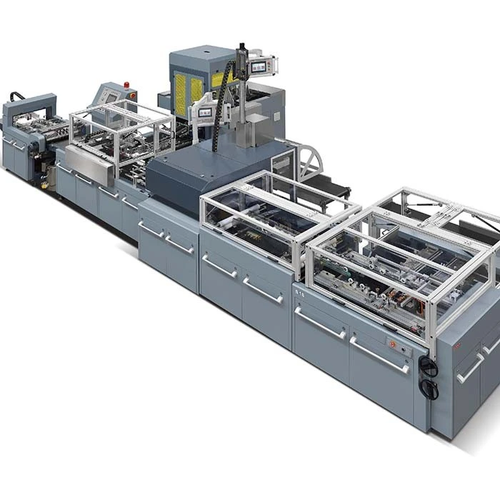 Máquina para fabricar cajas rígidas multifunción totalmente automática & máquina para fabricar cajas 1