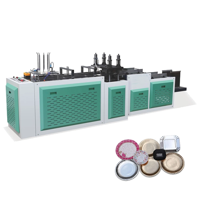 Máquina hidráulica automática para fabricar bandejas y platos de papel 1