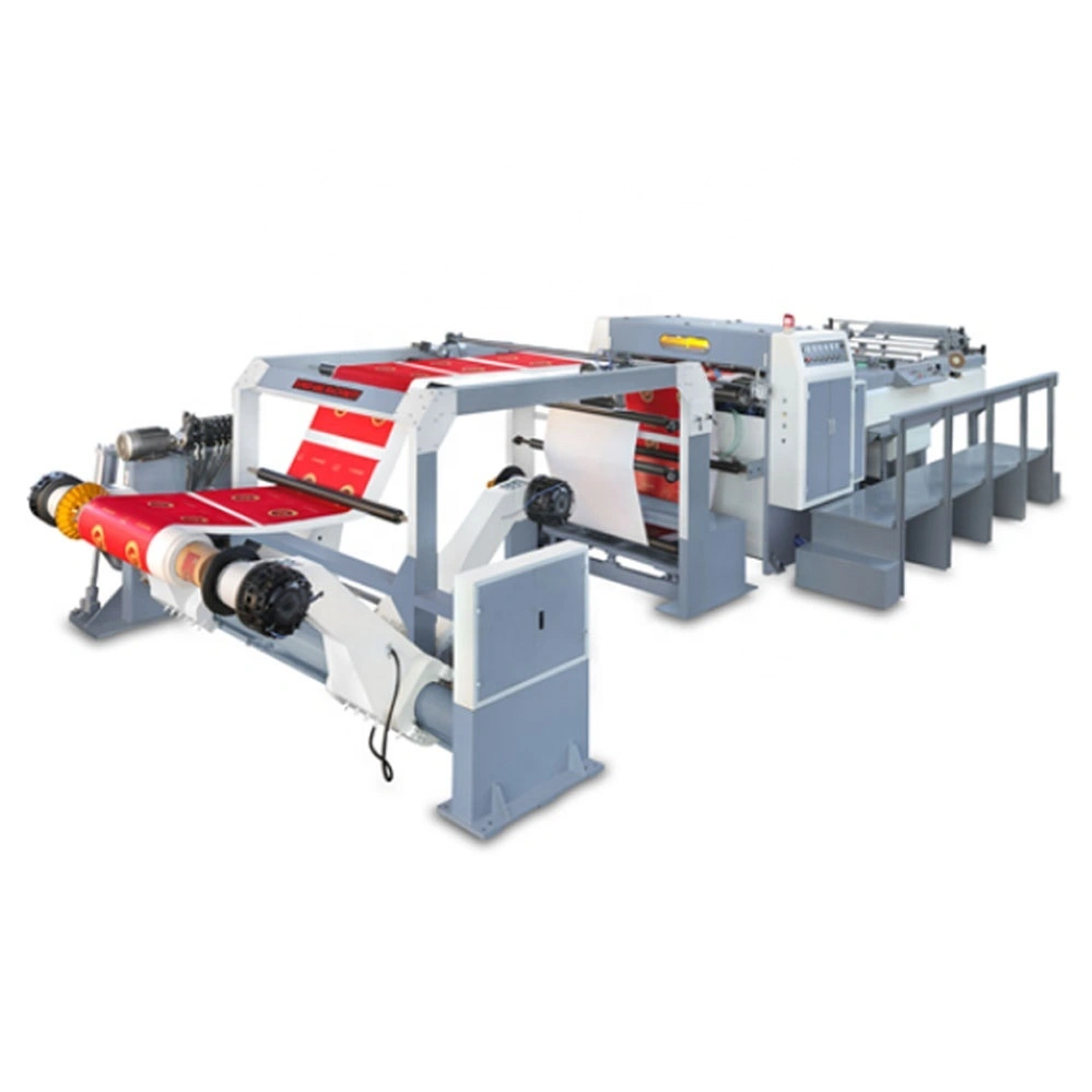 Mesin pemotong kertas roll to sheet otomatis, mesin sheeter kertas, mesin terpal kertas 1