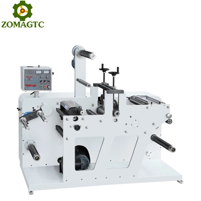 Zomagtc Label Stiker Otomatis Mesin Pemotong Rotary Die Cutter Dengan Slitting Laminating 1