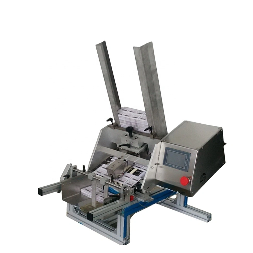 Mesin penghitungan pengumpan gesekan batch kartu otomatis pengumpan kertas pengumpan konveyor mesin 1