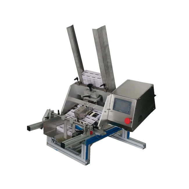 ZM-PF150 Selebaran Label Pengumpan Gesekan Otomatis Menyelimuti Mesin Paging Penghitung Penomoran Saku 1