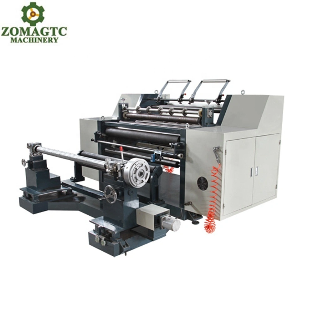 Mesin penggulung kertas kraft film plastik 1300mm, mesin penggorok BOPP 1