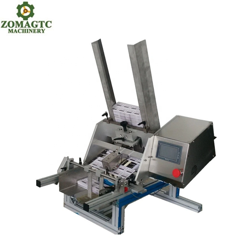 Mesin Pengumpan Kertas Gesekan Otomatis/Pengumpanan penutup wajah medis Mesin penghitung kemasan batch 1