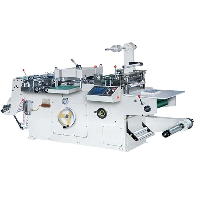 Automatic Flat Roll To Roll Adhesive Label Die Cutting Machine 1