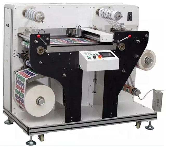 Digitaler Roll-to-Roll-Stanzer mit Laminier- und Schlitzung, Rotationsstanzmaschine 1