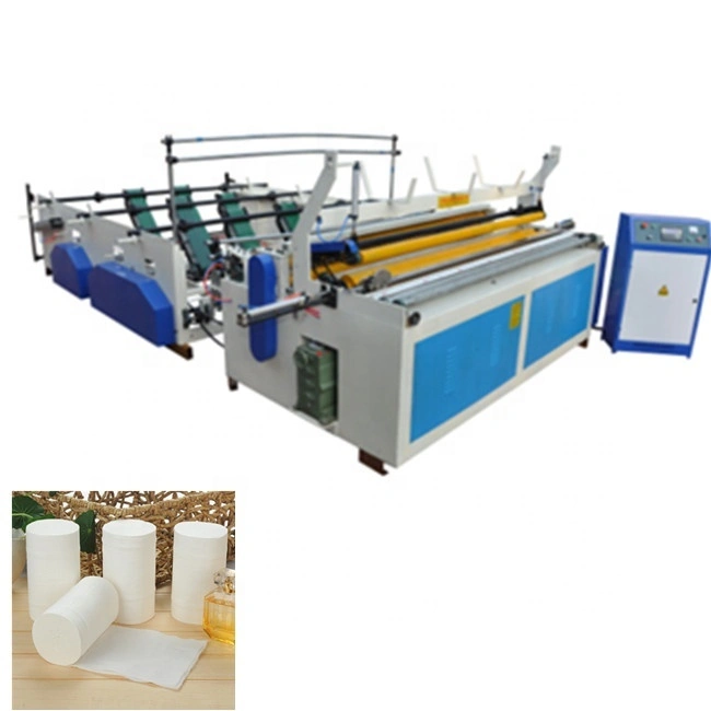 Mesin Penggulung Ulang Kertas Toilet Zomagtc, Mesin Penggulung Timbul Kertas Tisu Toilet untuk Dijual 1