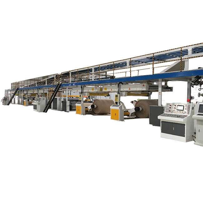 5 Ply Fully Automatic Corrugated Making Machine For Carton Box 1