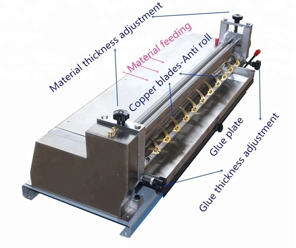 ماكينة غراء الورق بالذوبان الساخن ZM-720 1