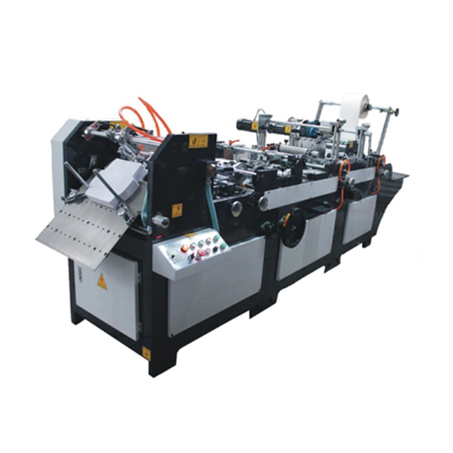 छिलके और सील के साथ बड़े आकार की पॉकेट लिफाफा बनाने की मशीन 1