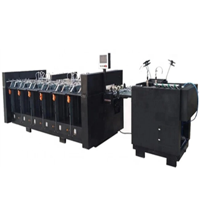 डिजिटल कैलेंडर समाचार पत्र नोटबुक पेपर कोलेटिंग कोलेटर मशीन 1