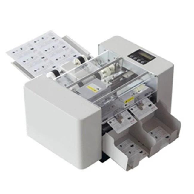 स्वचालित A4 बिजनेस कार्ड कटर काटने की मशीन 1