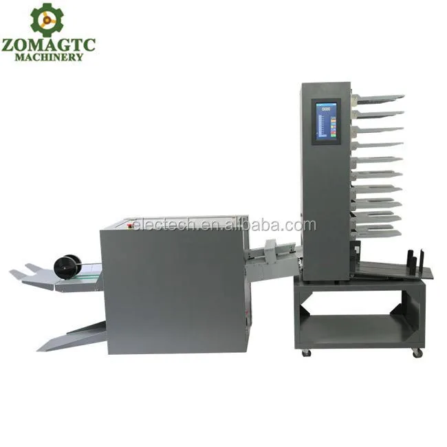 Paper Collator Folder Stitcher/Stapler Machine, booklet paper Collating Machine 1