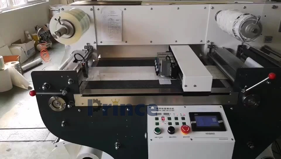 VD-320 High Speed Automatic Bopp Pvc Pet Material Digital Label Die Cutting Machine 1