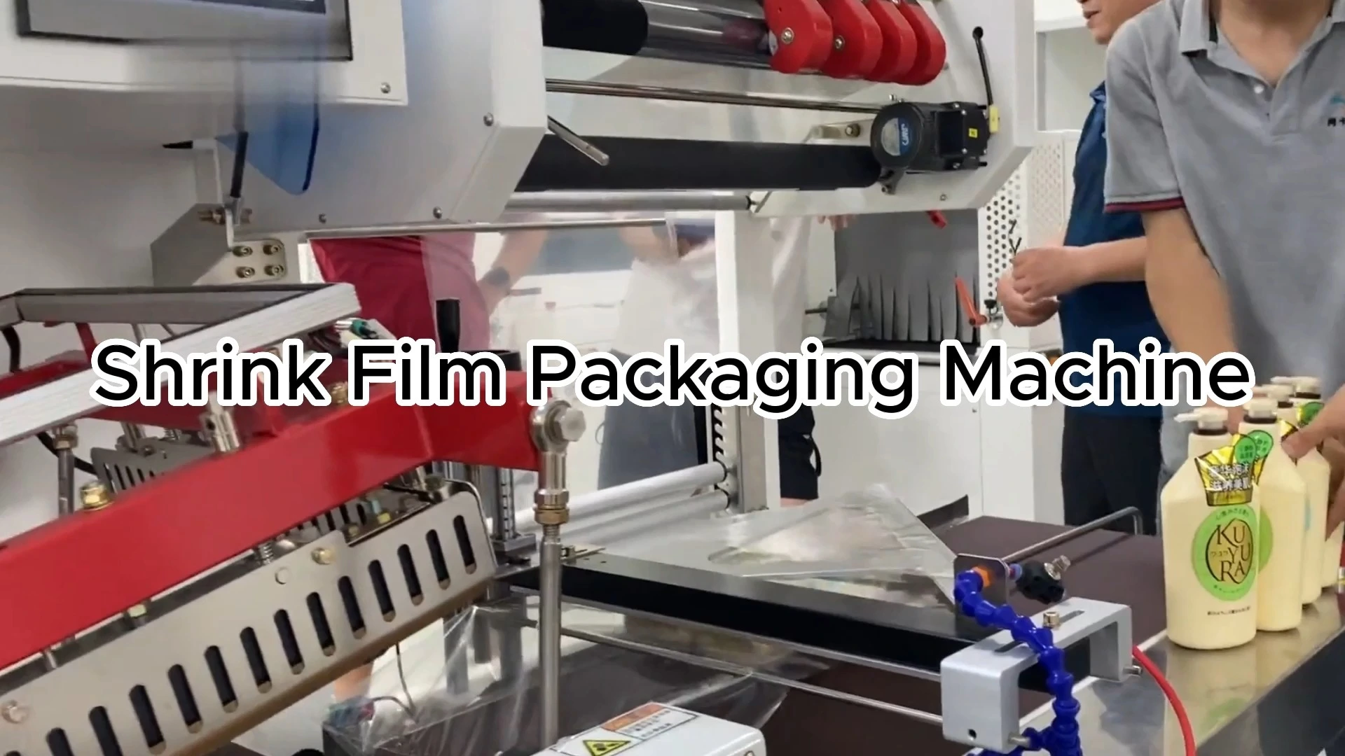 Automatic Thermal Shrink Wrap Packing Machine PE Film Heat Shrink Tunnel Wrapping Packaging Machine for Boxes Cans 1