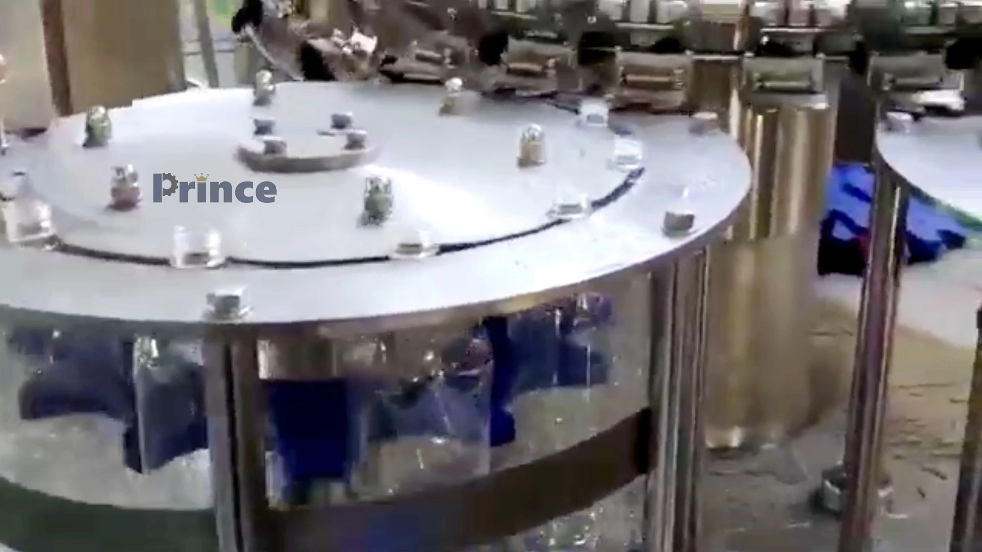 Dây chuyền sản xuất chai nước của nhà cung cấp vàng Máy làm đầy chai nước bằng nhựa tự động hoàn toàn 1