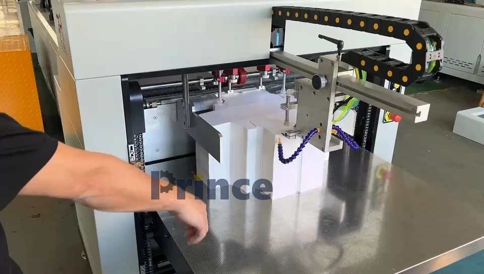 Automatic Packaging Box Making Machine Folding Box Forming Machine Phone Case Gift Rigid Box Gluing Machine 1