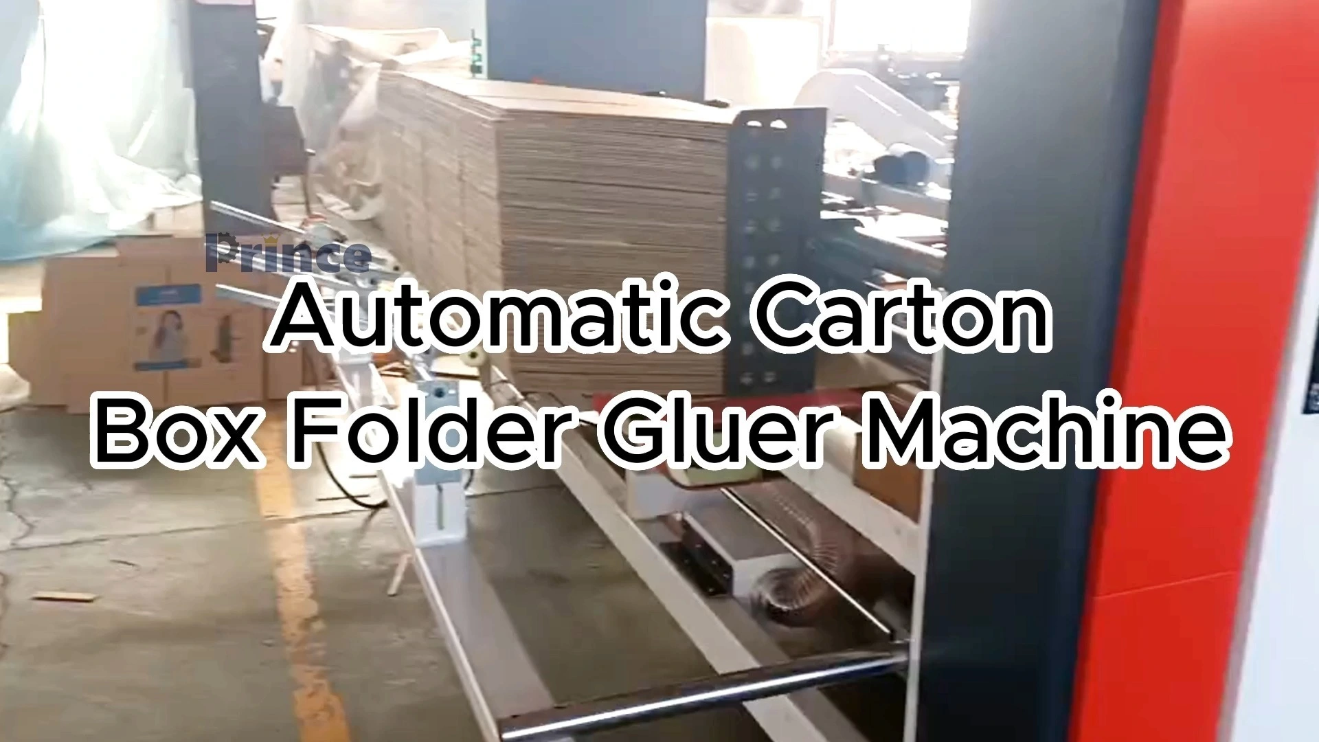 Factory price full automatic corrugated carton box folding gluing machine carton box glue machine for corrugated carton box 1