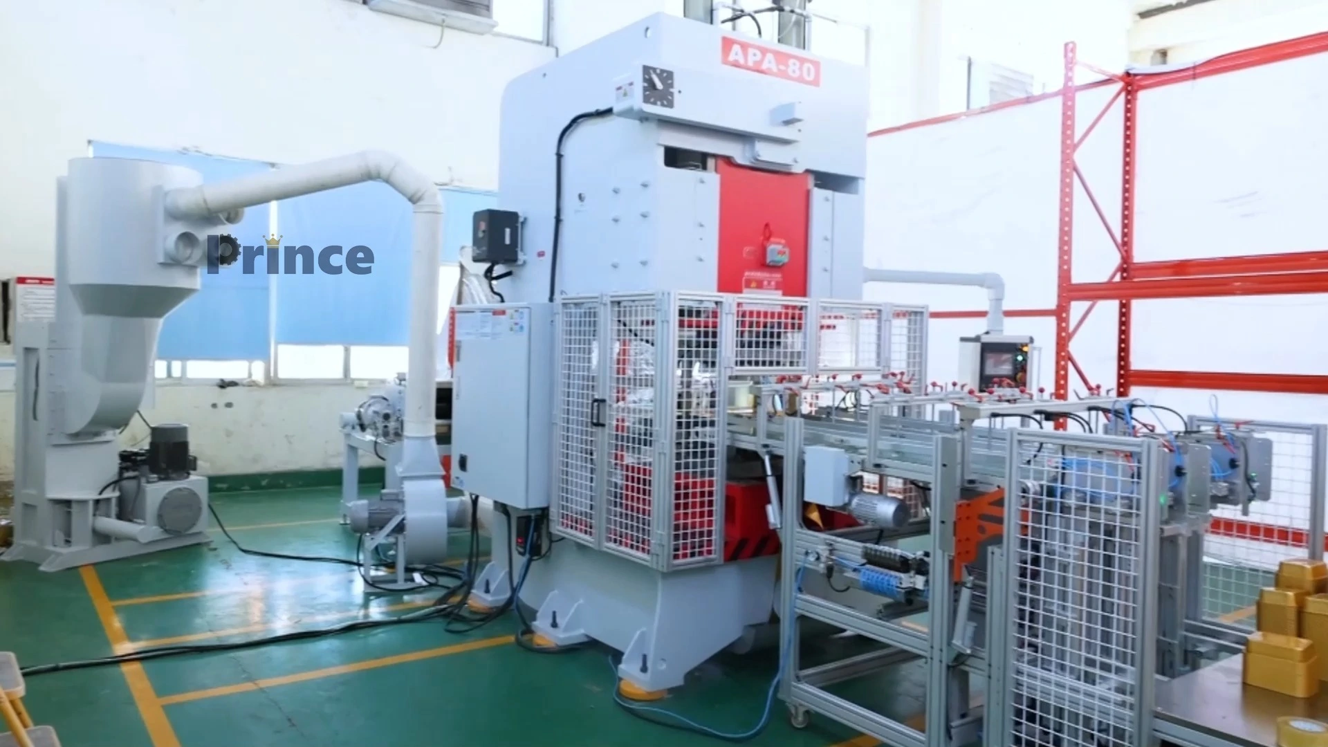 Automatic Aluminum Foil Food Container Making Machine 1