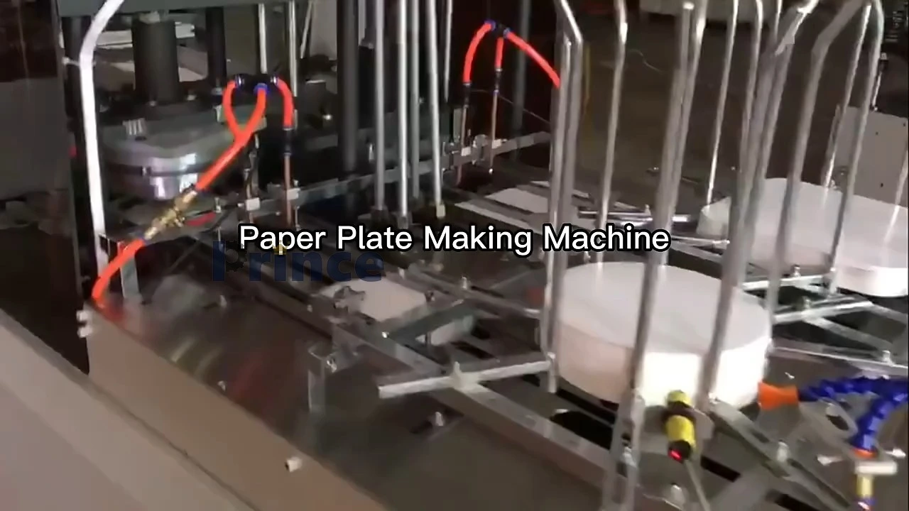 Double Station Paper Plate Making Machine 1
