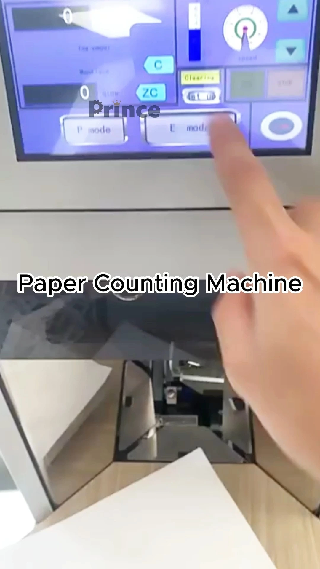 High Speed Tabletop Automatic Auto A3 A4 Paper Numbering Machine Industry Electronic Paper Sheet Counting Machine 1