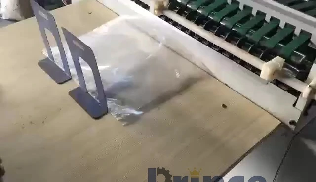 Automatic stand up plastic bags sealing manufacturing machine  stand up zipper bag making machine 1