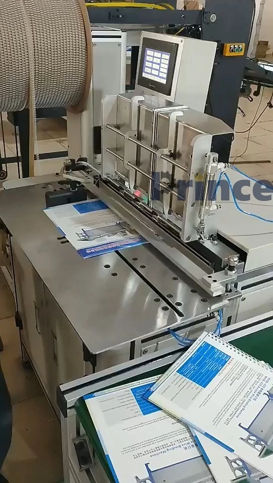 Automatic Metal Calendar Spiral Binder double loop wire binding machine metal spiral wire binding forming machine 1