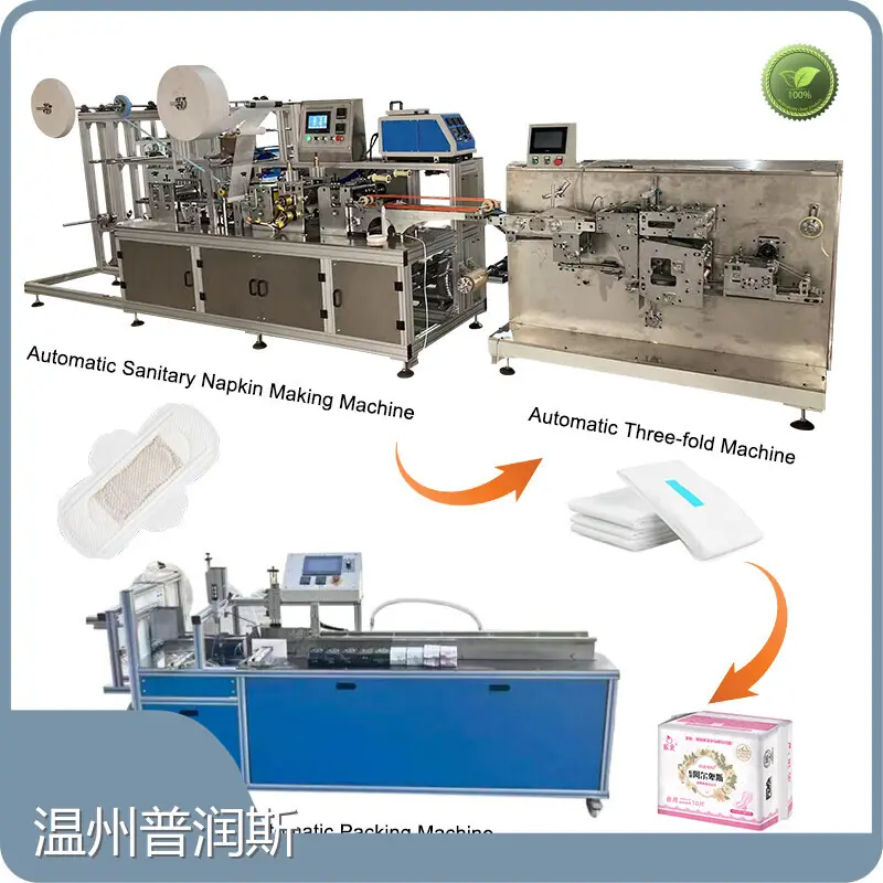 PRINCE Manual Sanitary Napkin Making Machine Manufacturer 1