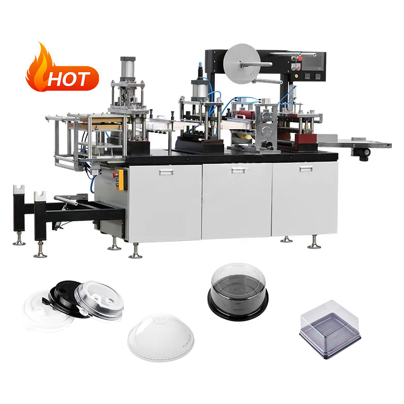 Automatic Plastic Cup Lid Making Machine Food Container Lid Maker | PRINCE