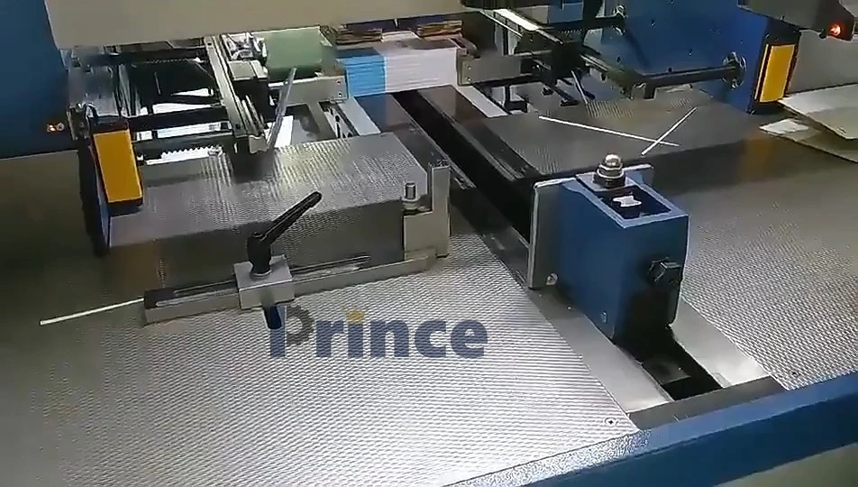 Easy knife adjustment Three Sides Book Edges Trimmer Three Knife Paper Cutter Guillotine Book Trimming Machine 1