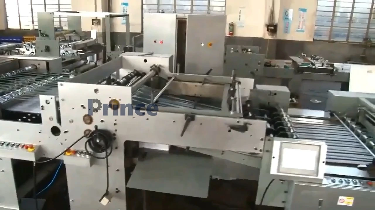 Fully Automatic School Notebook Exercise Book Diary Book Making Machine Automatic Notebook Production Line 1