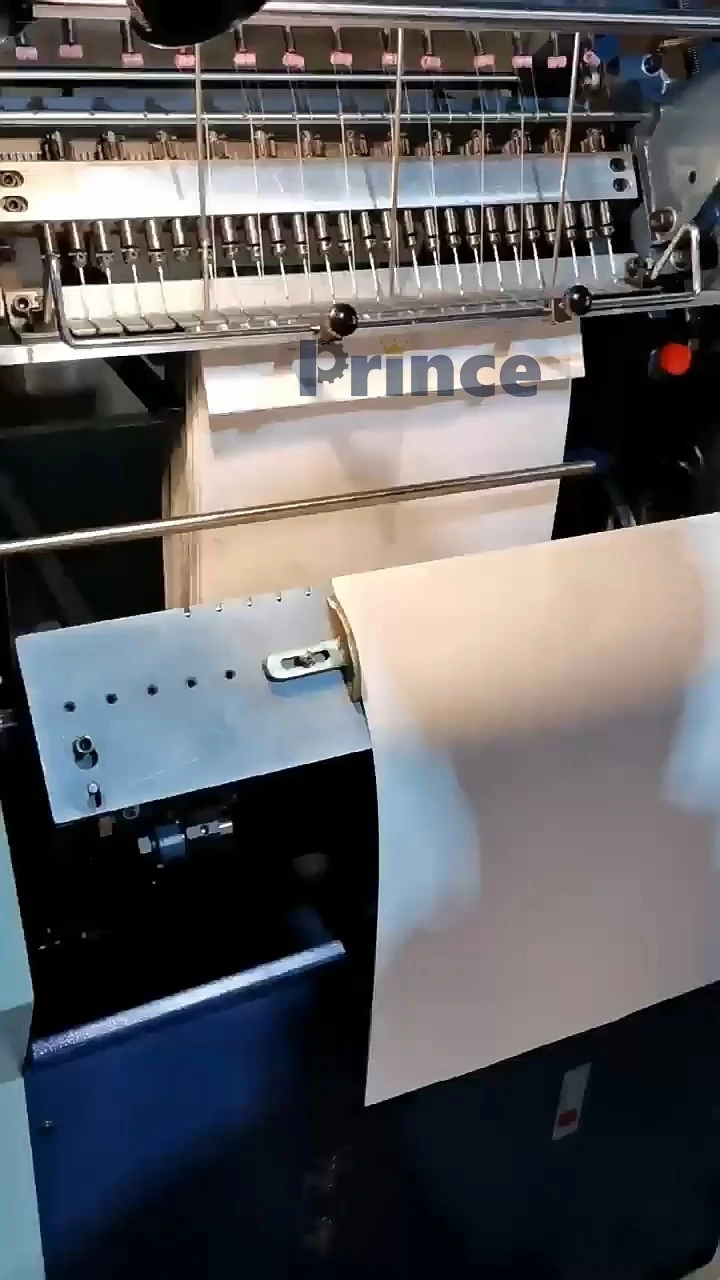 High-Speed Automated Elliptic Perfect Binding Machine with Automatic Cover Feeding 1