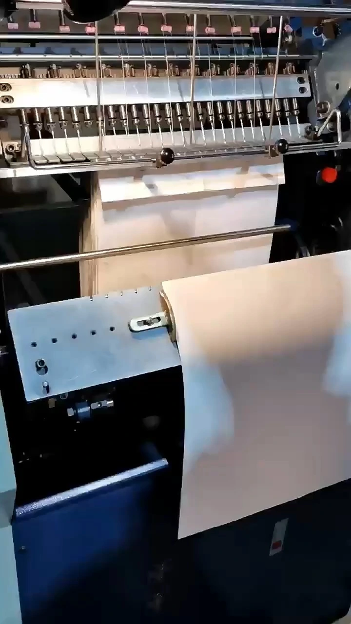 High-Speed Automated Elliptic Perfect Binding Machine with Automatic Cover Feeding 1